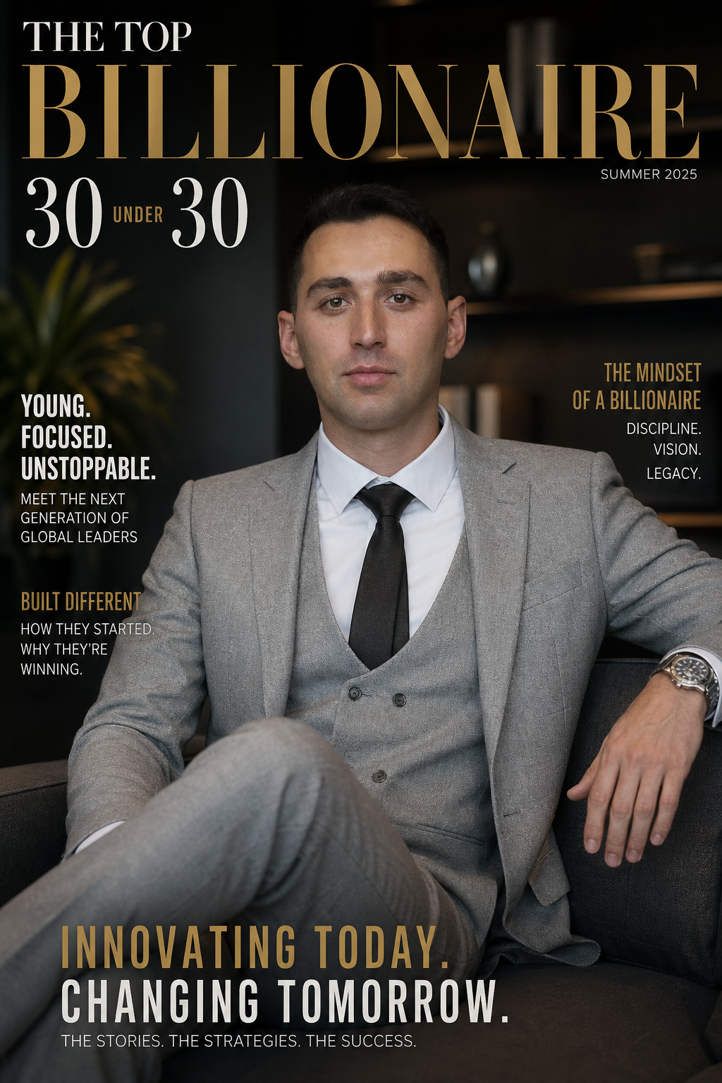 Magazine Style Portrait — result example
